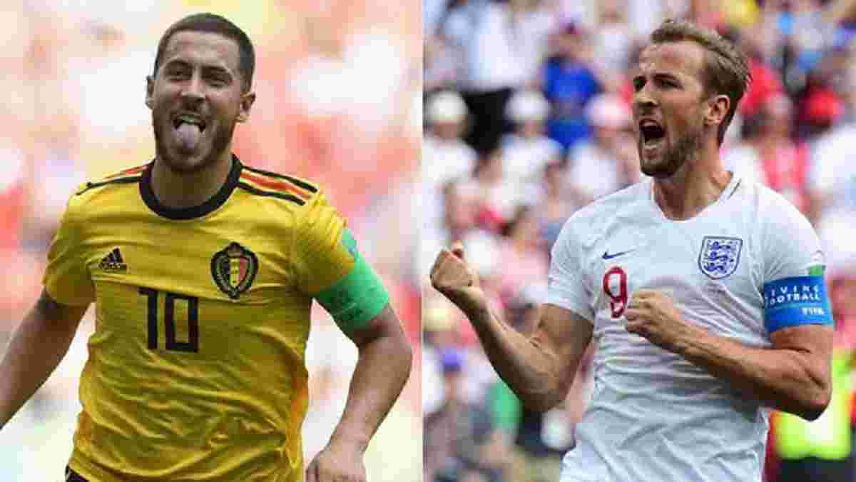 Англія – Бельгія: прогноз на матч чемпіонату світу-2018