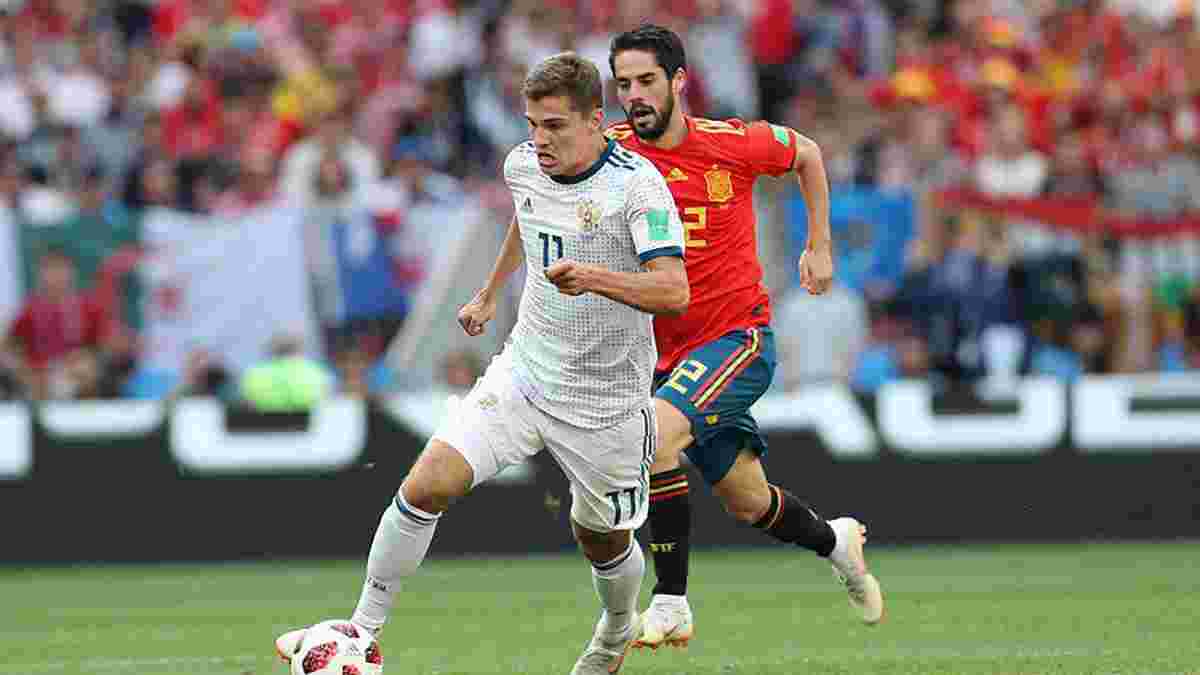 Іспанія – Росія – 1:1 (пен. 3:4) – відео голів та огляд матчу
