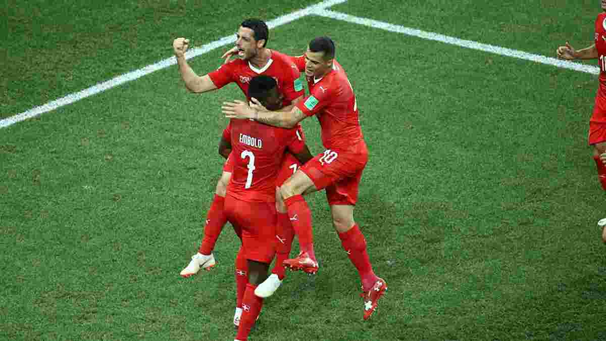 Швейцария – Коста Рика: Джемаили стал лучшим в матче
