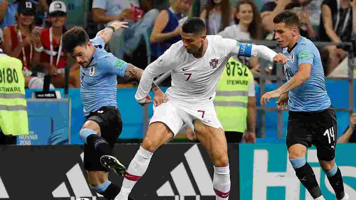Уругвай – Португалія: онлайн-трансляція матчу 1/8 фіналу ЧС-2018 – як це було