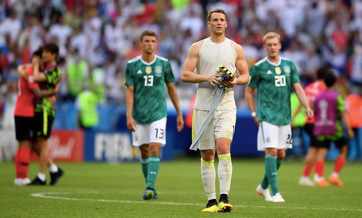 Розчарована збірна Німеччини