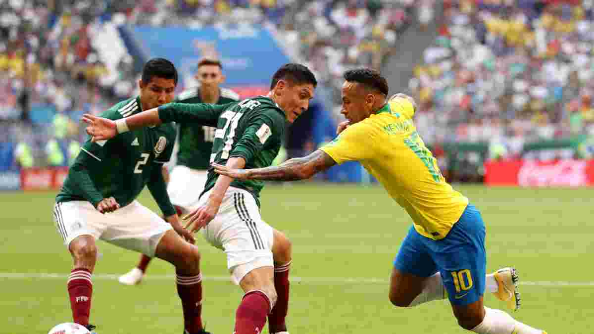Бразилія – Мексика – 2:0 – відео голів та огляд матчу