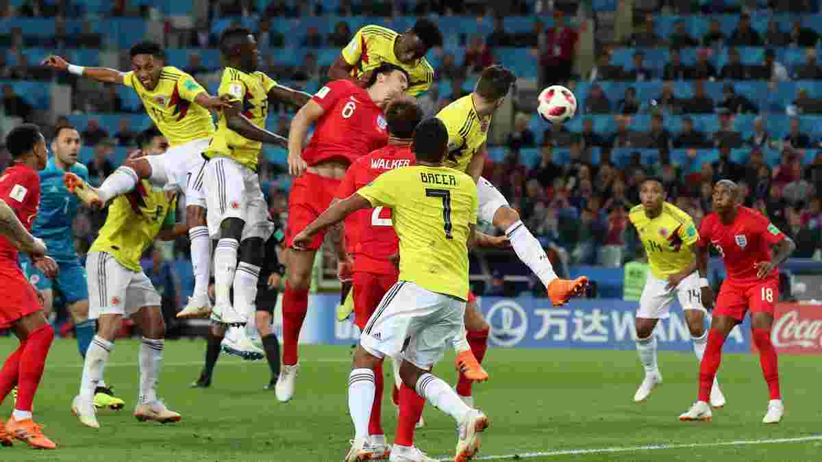 Колумбия – Англия – 1:1 (пен. 3:4) – видео голов и обзор матча