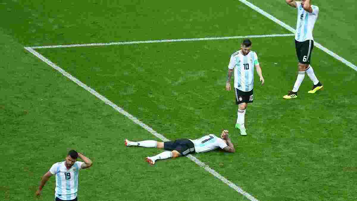 ЧС-2018: Аргентина не заслужила навіть чвертьфінал – у її складі найбільший хам турніру Отаменді