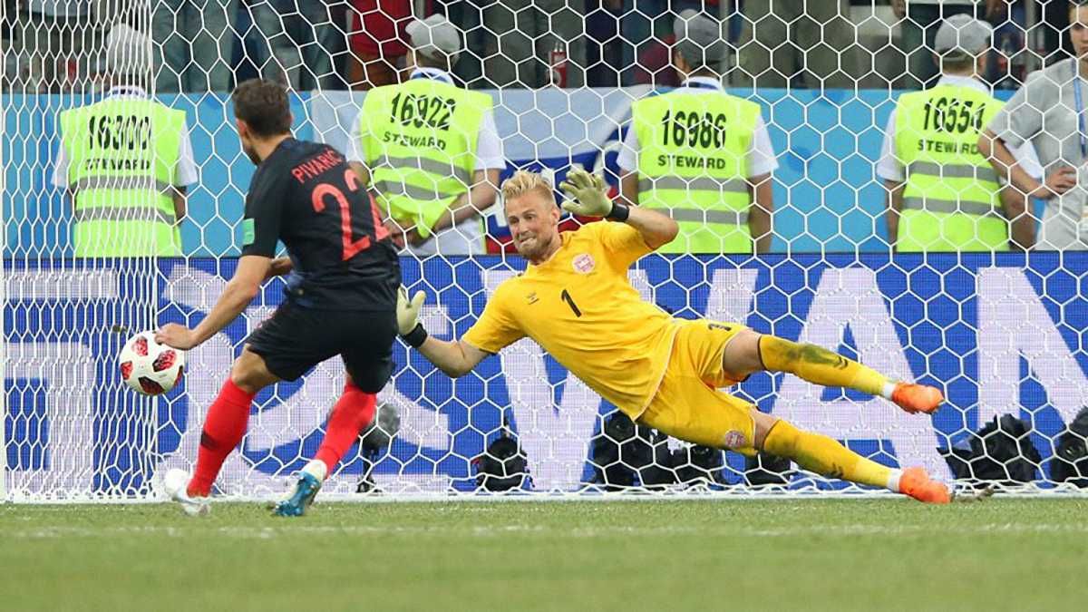 Каспер Шмейхель став найкращим у матчі Хорватія – Данія / Фото: FIFA