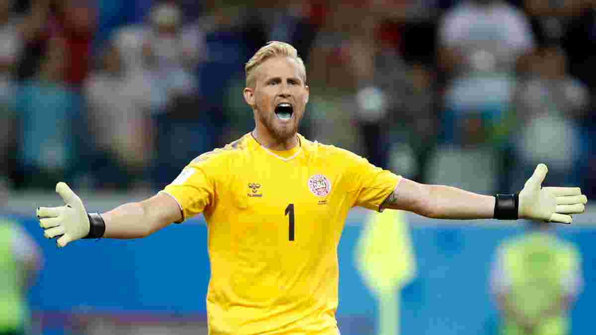 Шмейхель: Арбитр не особо благосклонно относился к сборной Дании