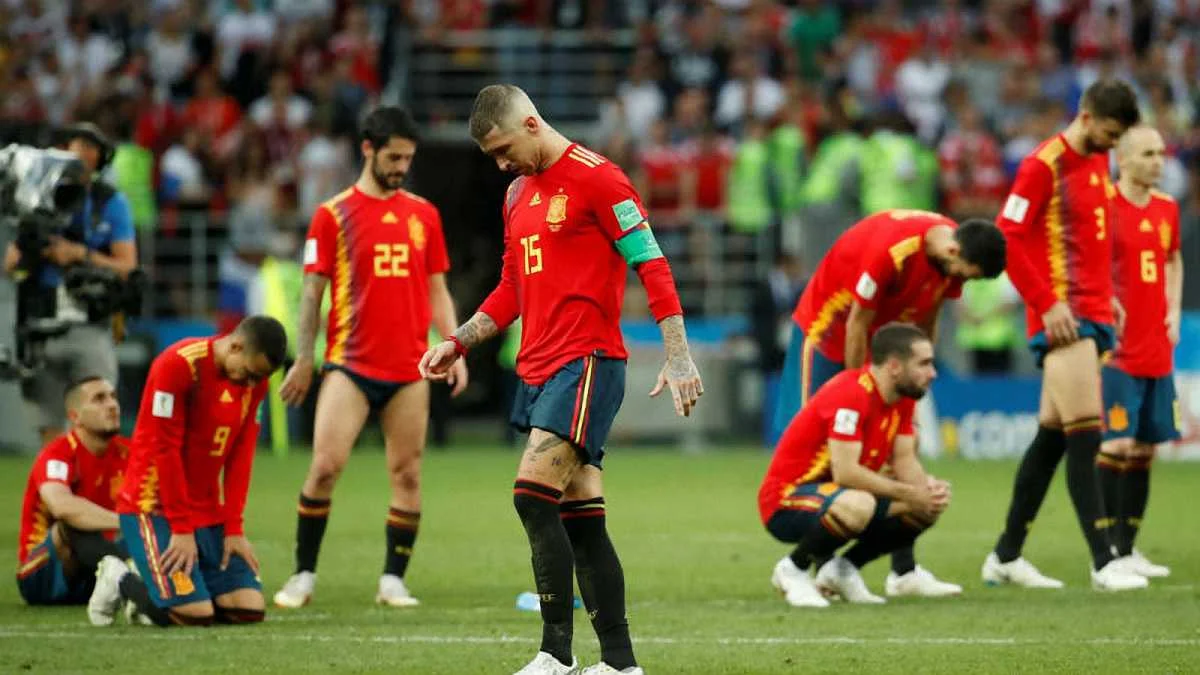 Испания сенсационно вылетела с ЧМ-2018 / фото из соцсетей