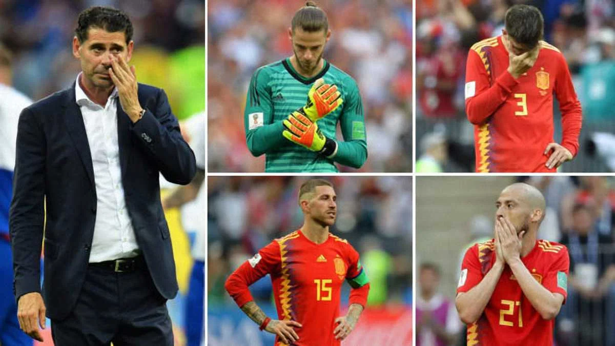 Топ-10 причини провалу Іспанії на ЧС-2018