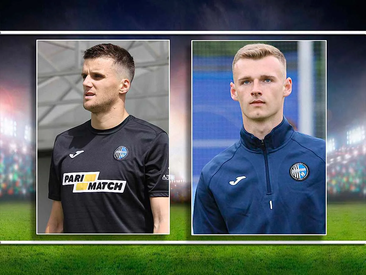 Роман Мисак та Володимир Кринський / Фото: ФК Олімпік