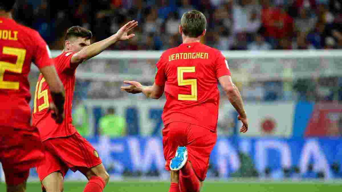 Бельгия – Япония: Вертонген забил самый дальний гол головой на ЧМ за последние 52 года