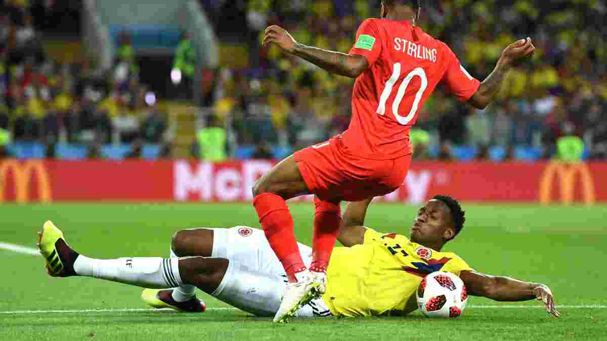 Колумбія – Англія: Міна забив 99-й м'яч головою на чемпіонатах світу