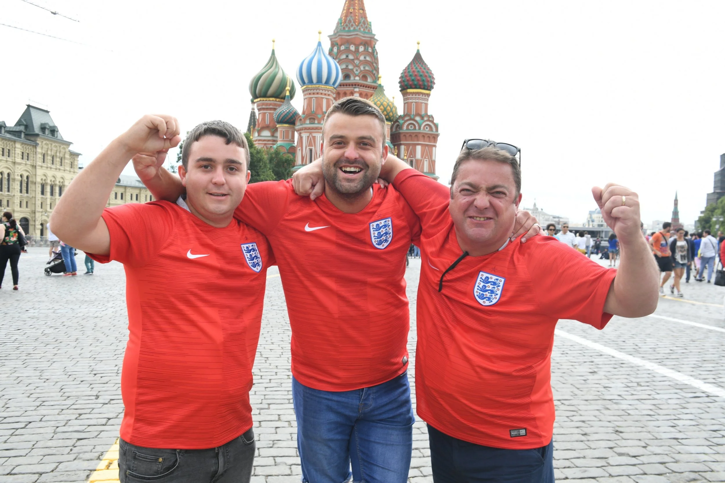 Фанаты сборной Англии