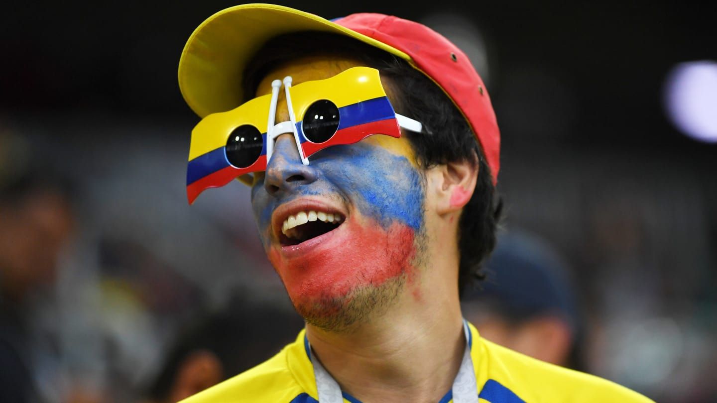Болельщик сборной Колумбии / Фото: FIFA