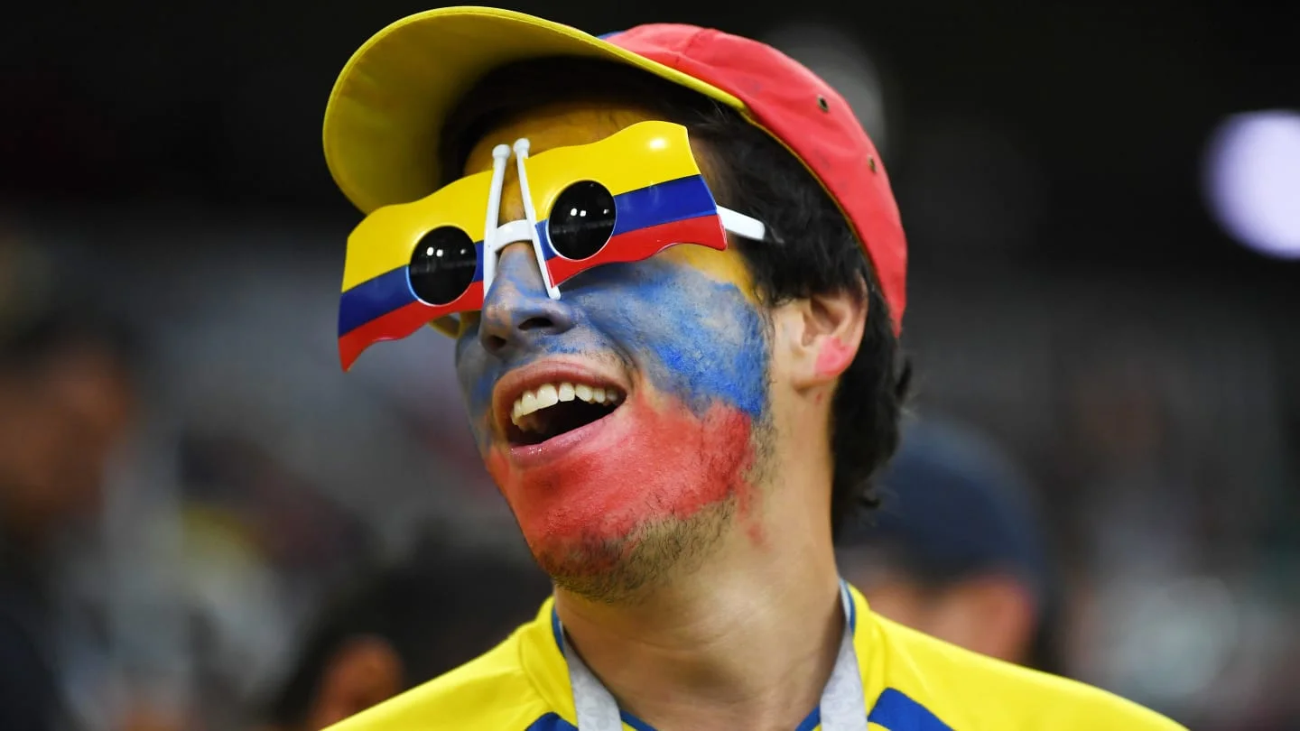 Болельщик сборной Колумбии / Фото: FIFA