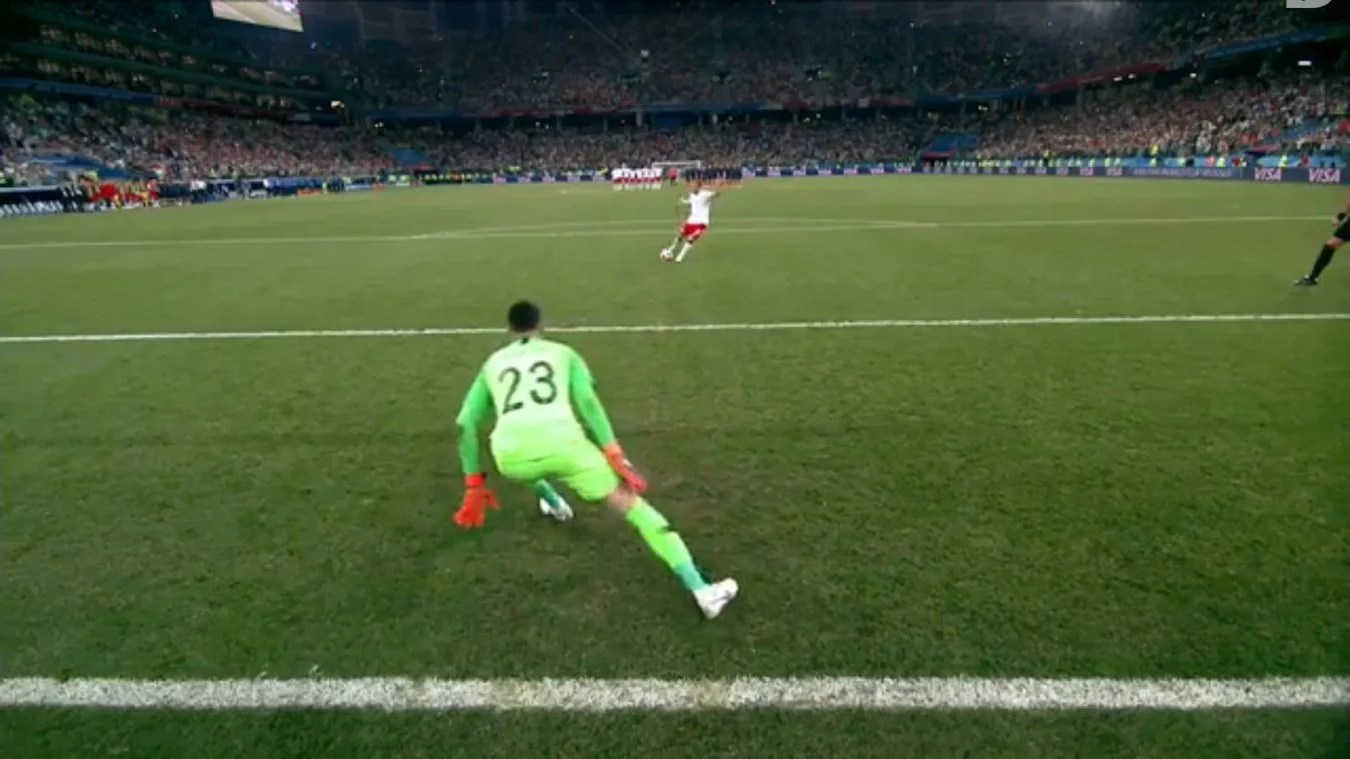 8 післяматчевих пенальті на ЧС-2018 відбито з порушенням правил