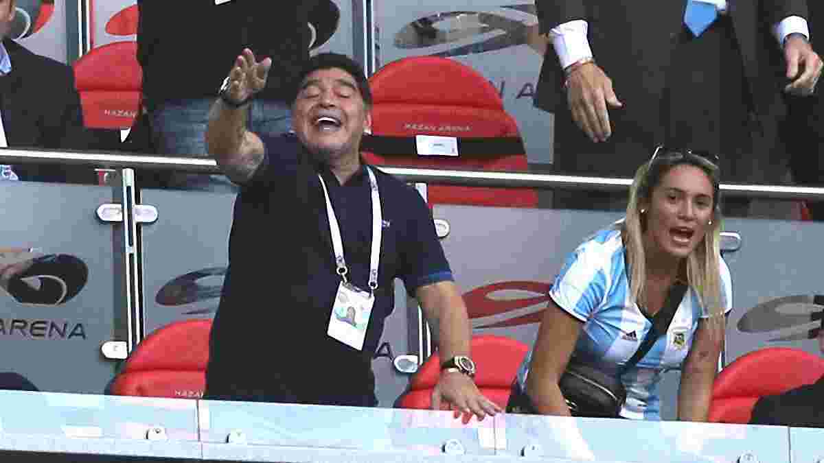 ЧС-2018: ФІФА незадоволена критикою Марадони на адресу арбітра матчу Колумбія – Англія