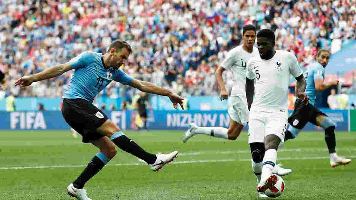 Уругвай – Франция, 1/4 финала ЧМ-2018: как это было