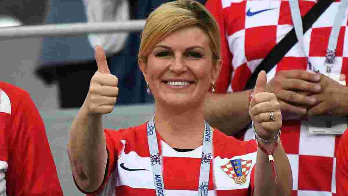 Президент Хорватії Колінда Грабар-Китарович – найбільш футбольний політик ЧС-2018: історія, яка все пояснює