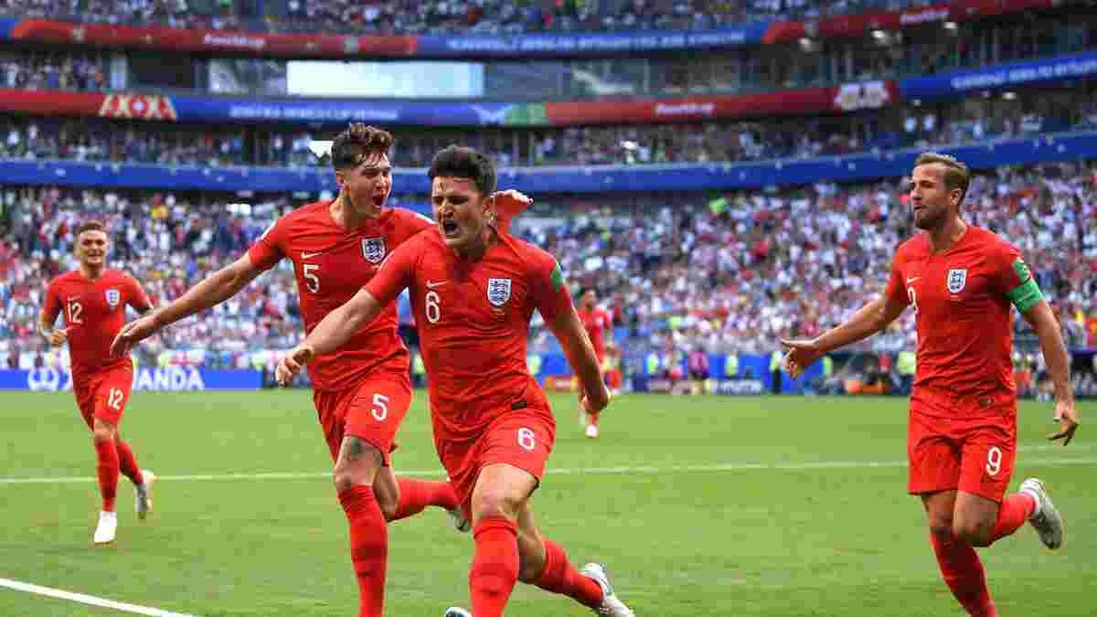 ЧС-2018: Англія вдруге в історії забила 10 голів на Мундіалі