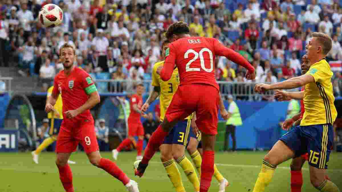 Швеція – Англія: Аллі став другим наймолодшим гравцем в історії британців, який забив гол на чемпіонаті світу 