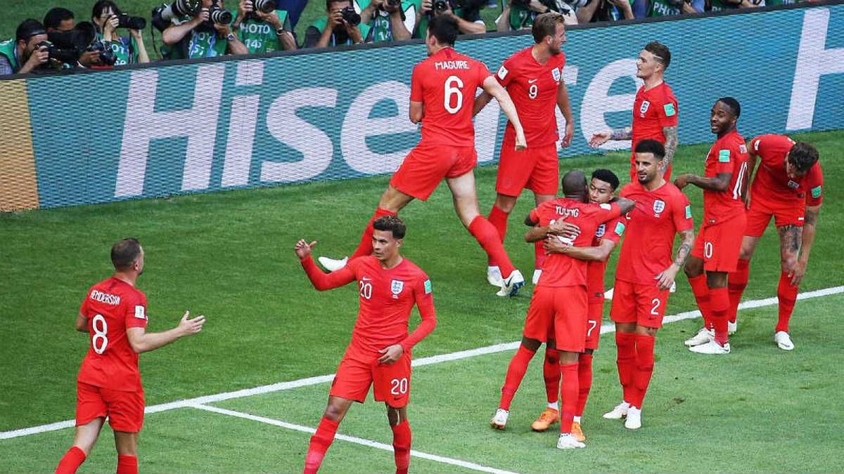 Англия вышла в 1/2 финала ЧМ-2018 / фото: ФИФА