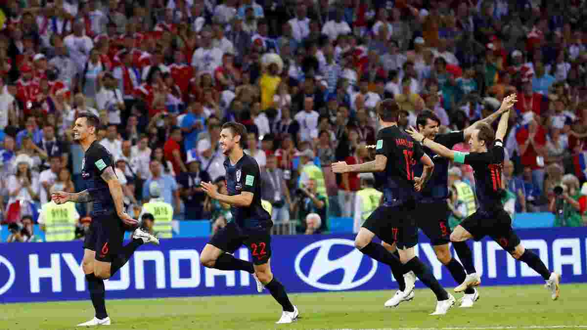 ЧМ-2018: Хорватия повторила рекорд Аргентины по выигранным сериями пенальти
