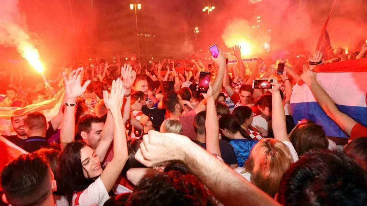 Фанаты сборной Хорватии / фото из соцсетей