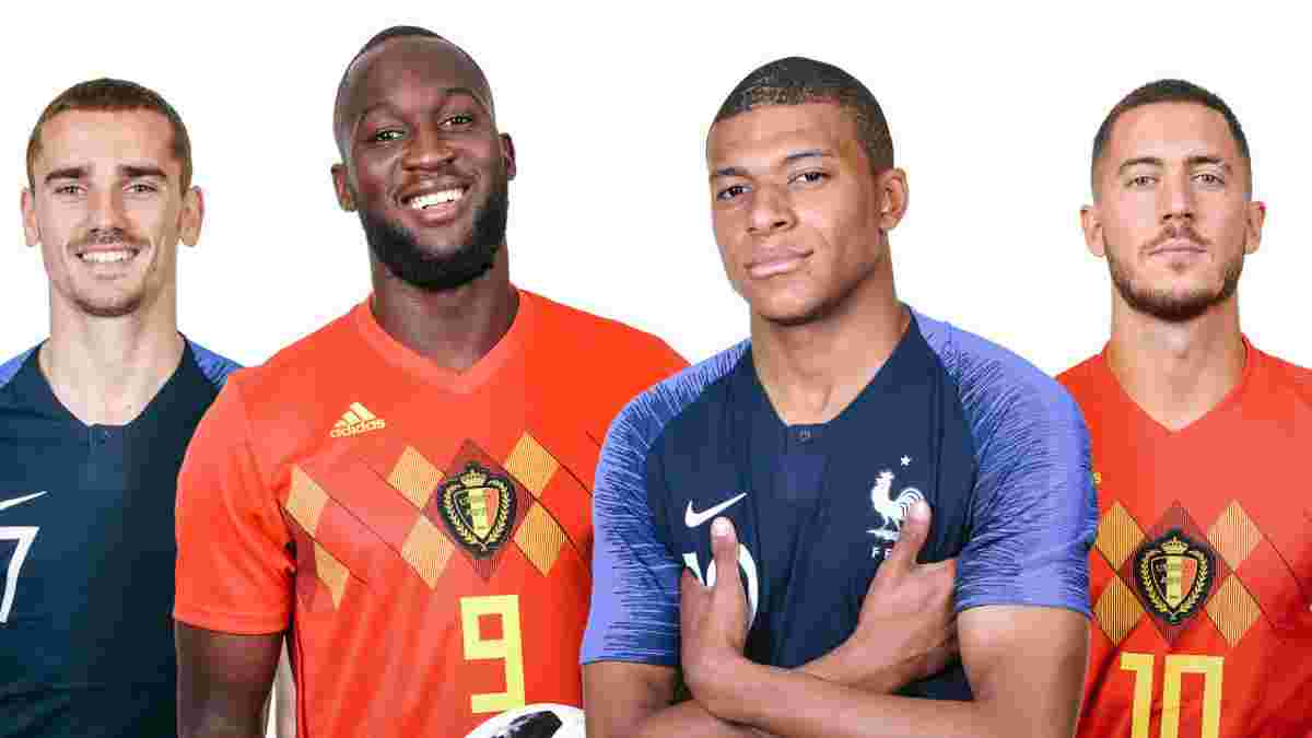 Франция – Бельгия: анонс матча 1/2 финала ЧМ-2018