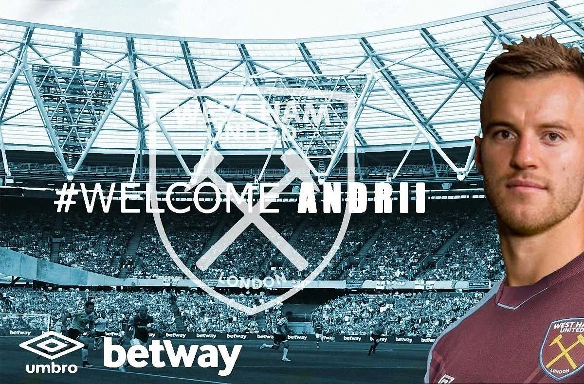 Андрій Ярмоленко у Вест Хем – поки що тільки фотомонтаж
