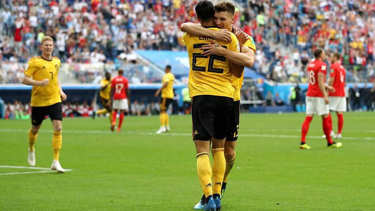 Бельгія – Англія – 2:0 – відео голів та огляд матчу