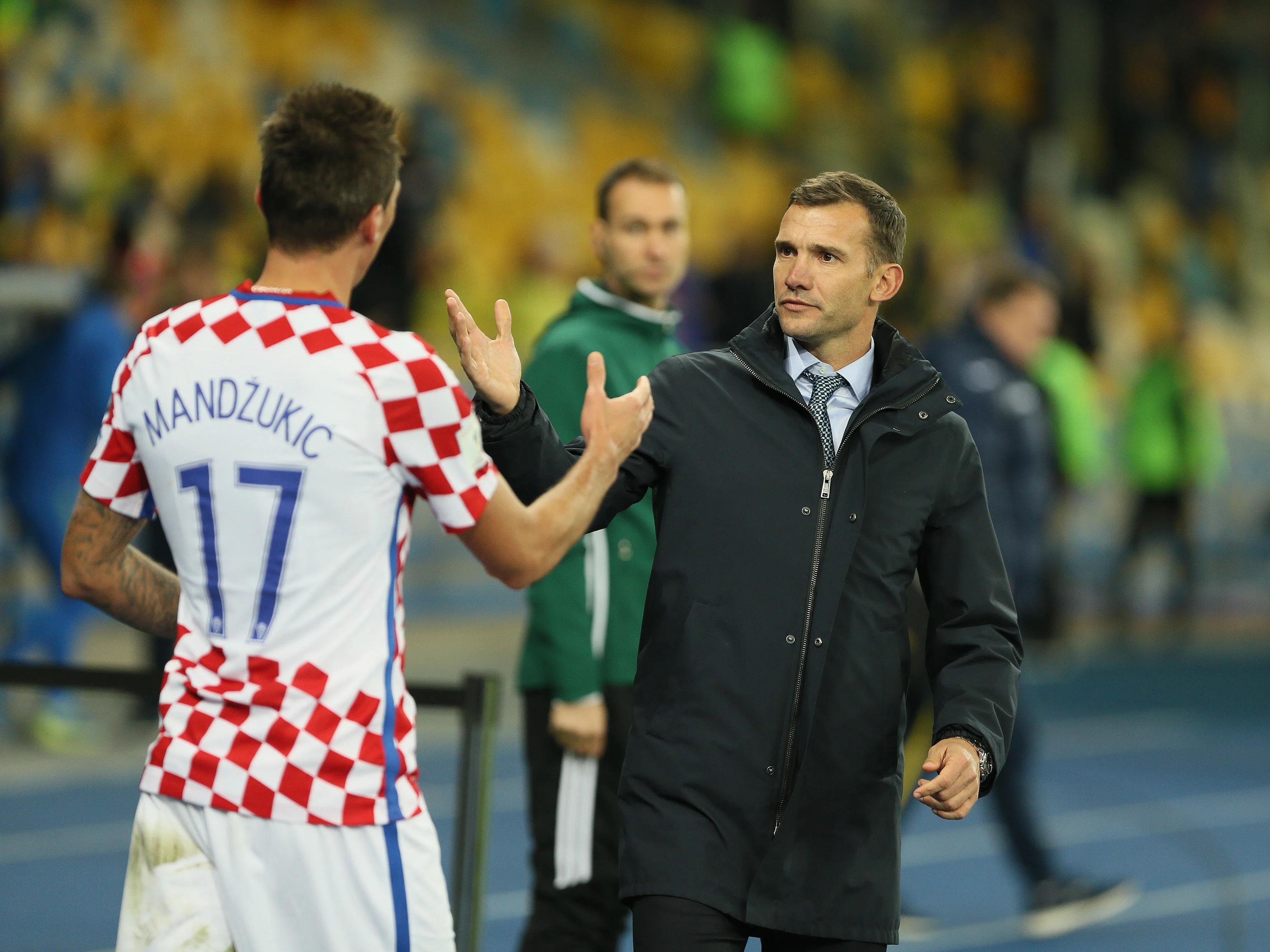 Андрій Шевченко грав проти Хорватії як футболіст і тренер