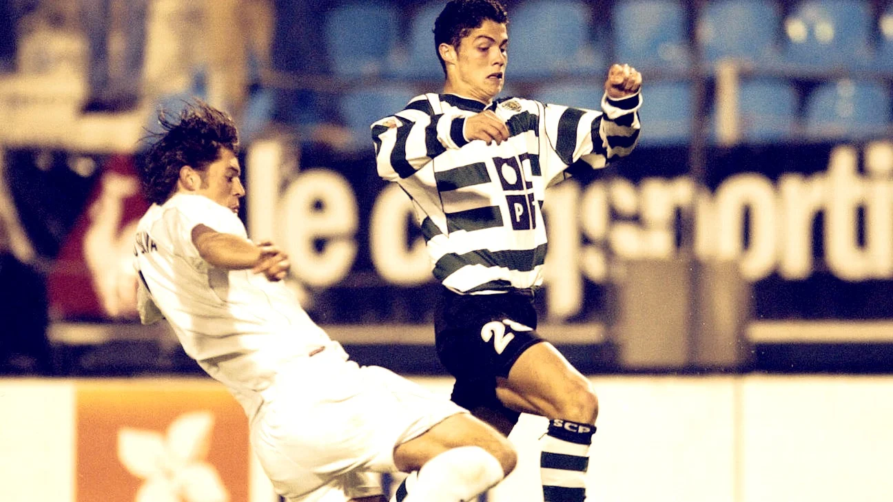 Роналду феєрить у футболці Спортінга