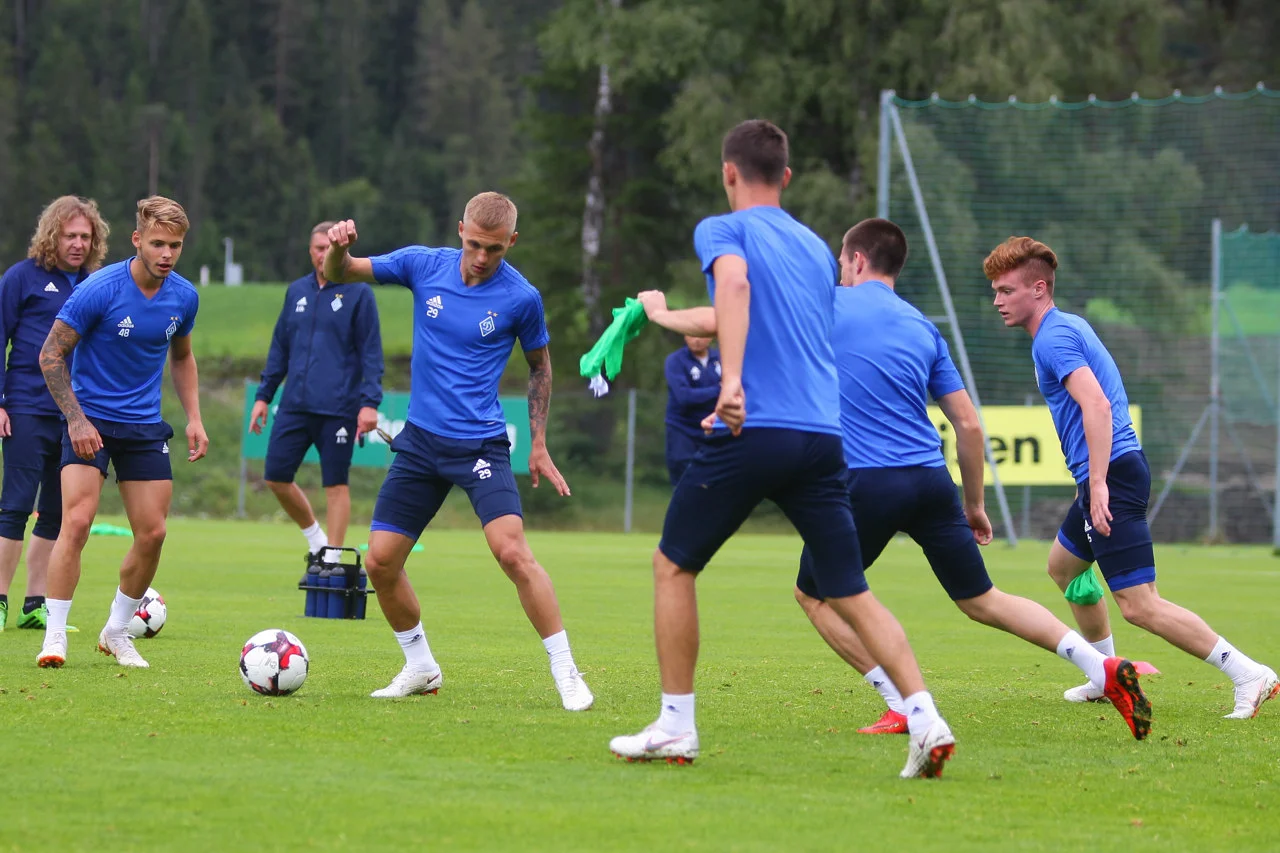 Тренування Динамо / фото: твіттер ФК Динамо