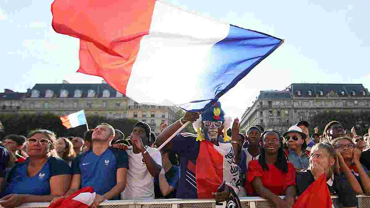 Безумное празднование: болельщиков в Париже и Марселе успокаивала полиция
