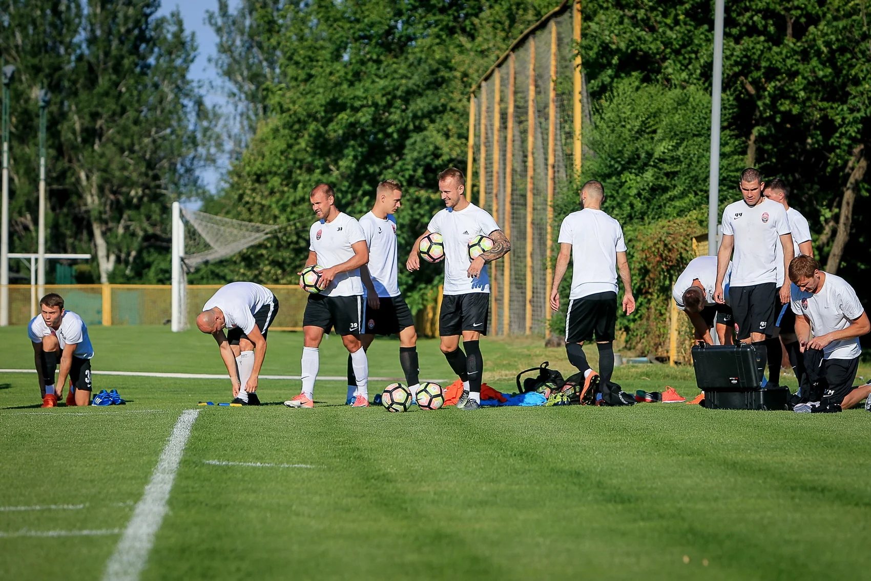 Тренировка Зари / ФК Заря