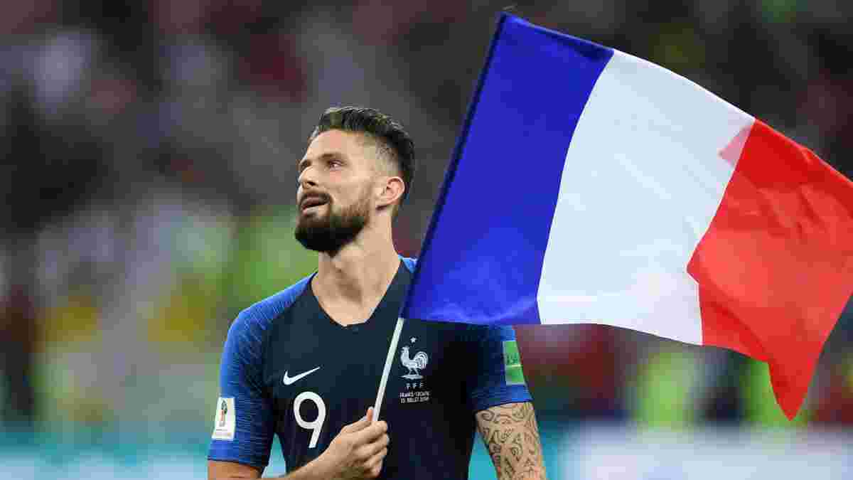 ЧС-2018: Жиру пообіцяв перед фіналом поголитись налисо у разі перемоги Франції на Мундіалі