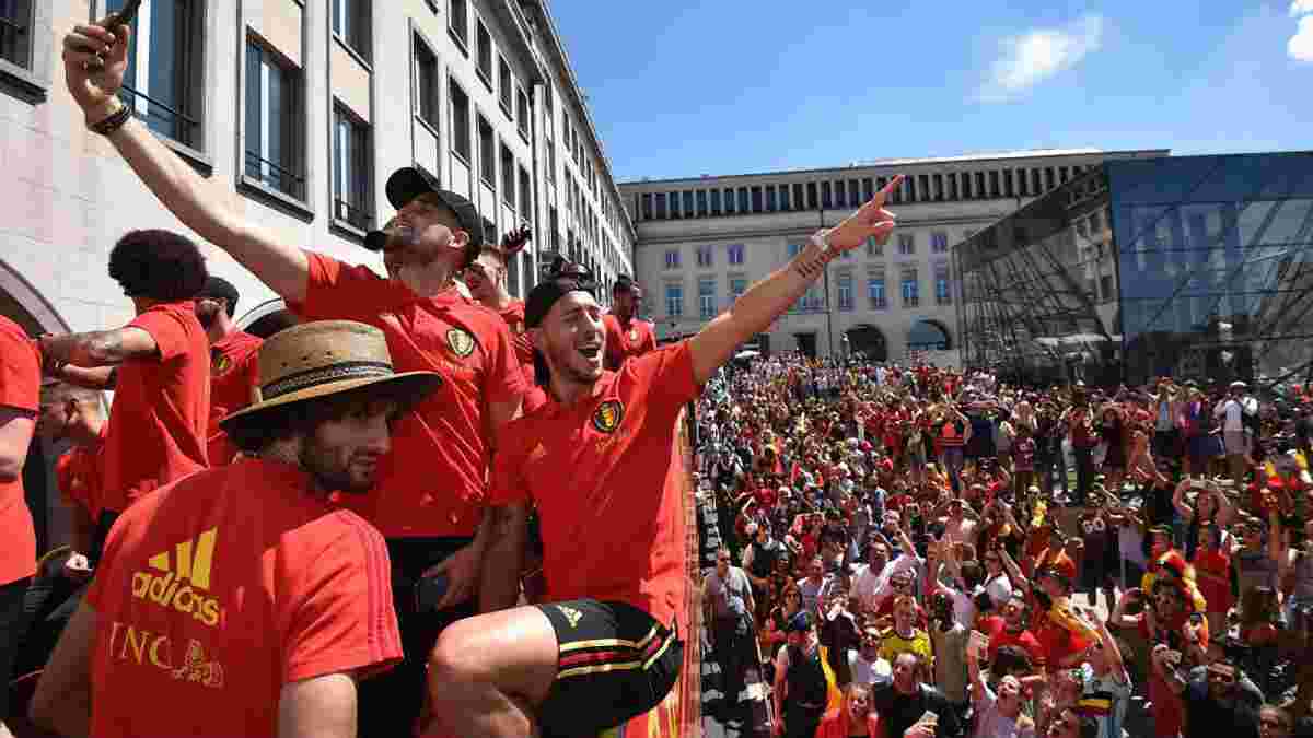 ЧС-2018: фанати Бельгії влаштували неймовірний прийом своїй команді після бронзи Мундіалю