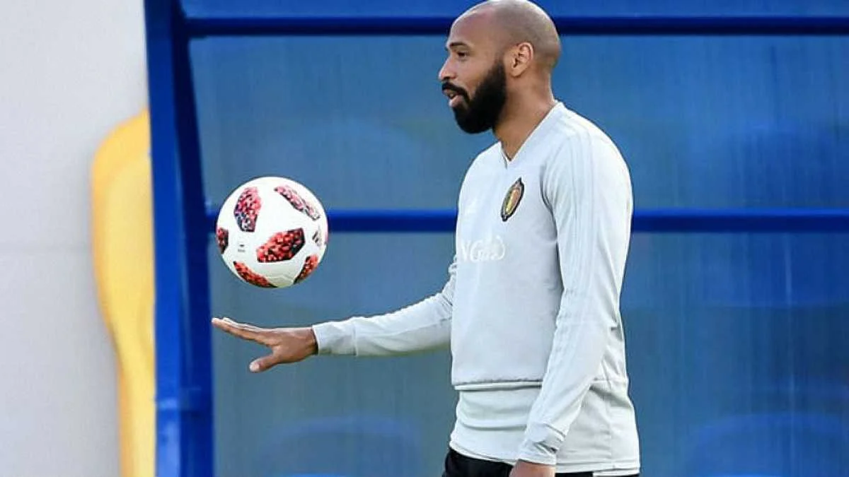 Тьєррі Анрі / фото: Твіттер збірної Бельгії