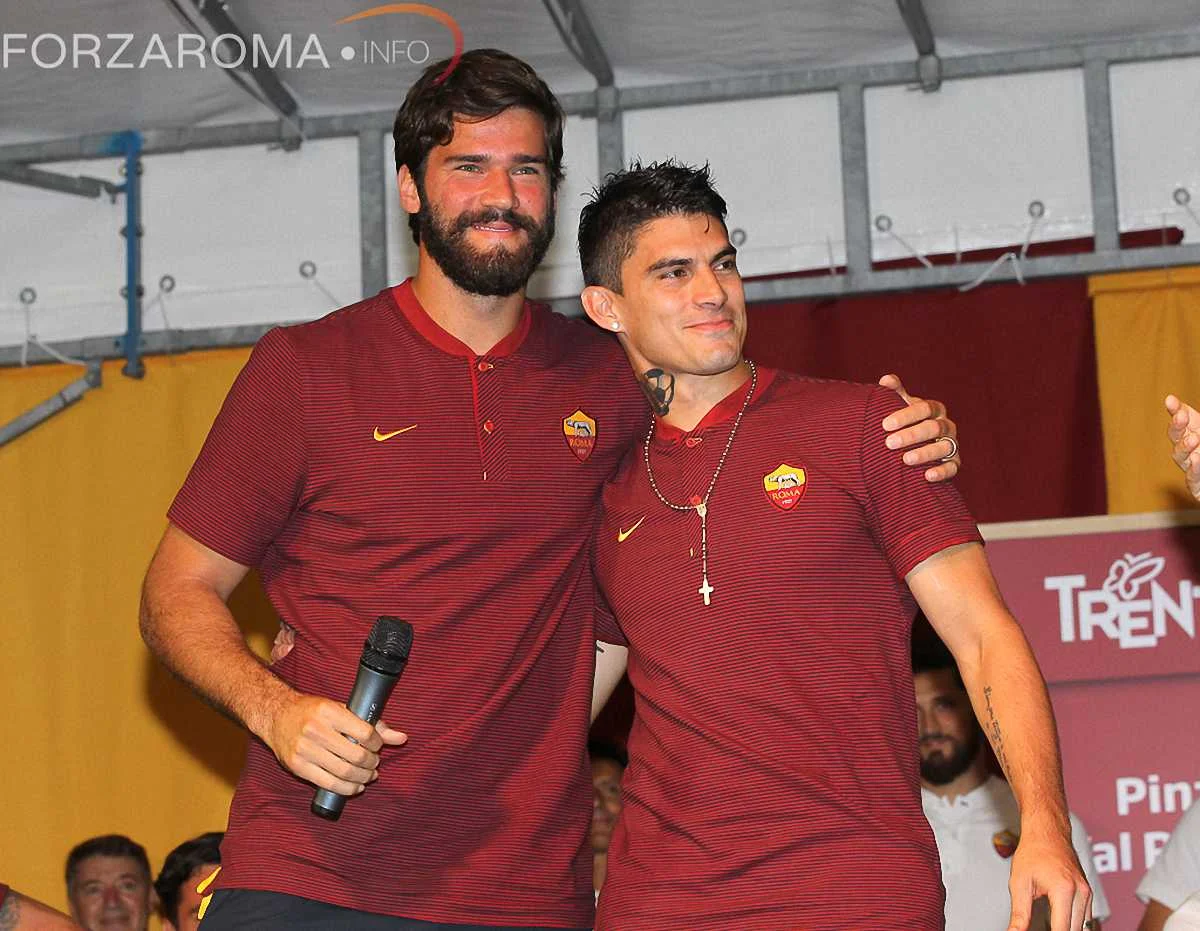 Алиссон и Диего Перотти / Фото ForzaRoma