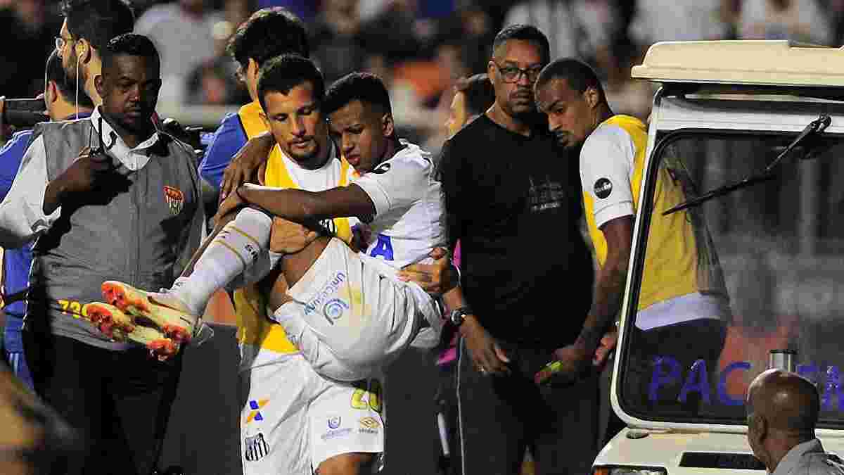 45-мільйонний новачок Реала Родріго покинув поле на руках лікаря після брутального фолу Феліпе Мело