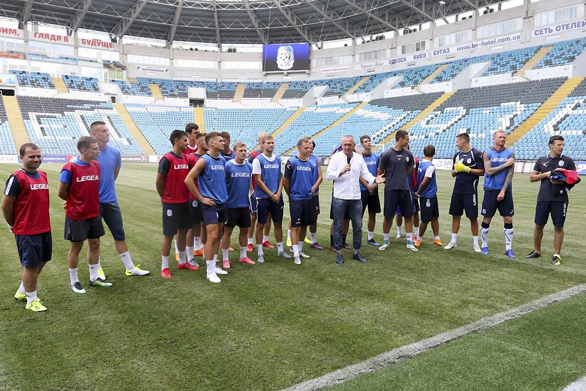 Черноморец представил новичков / фото: официальный сайт клуба