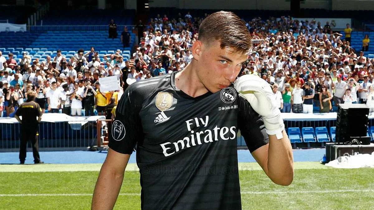 Андрій Лунін / фото: ФК Реал Мадрид