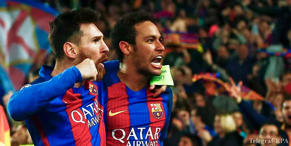 Лионель Месси и Неймар / Фото из соцсетей