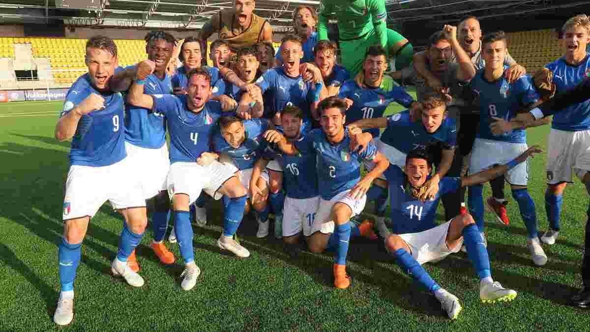 Італія U-19 здолала французів і вийшла до фіналу Євро-2018
