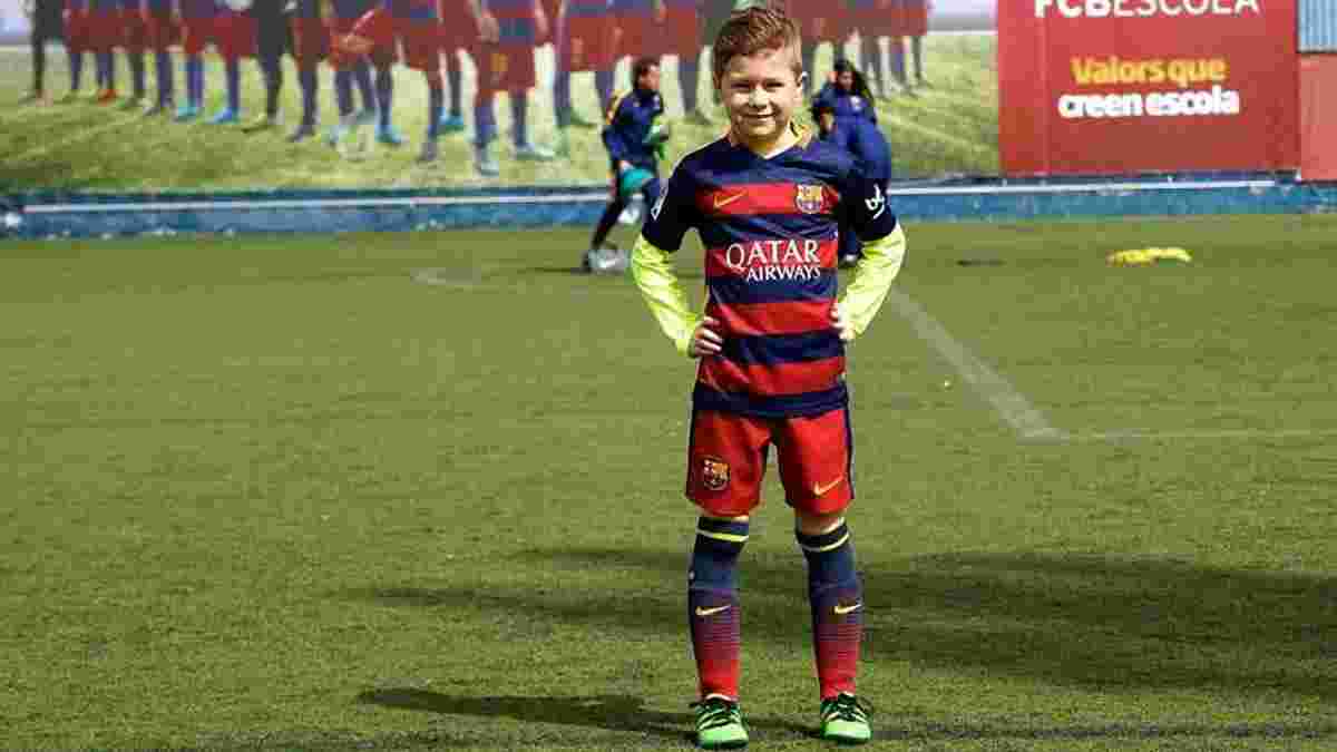 Барселона подписала 8-летнего украинского футболиста
