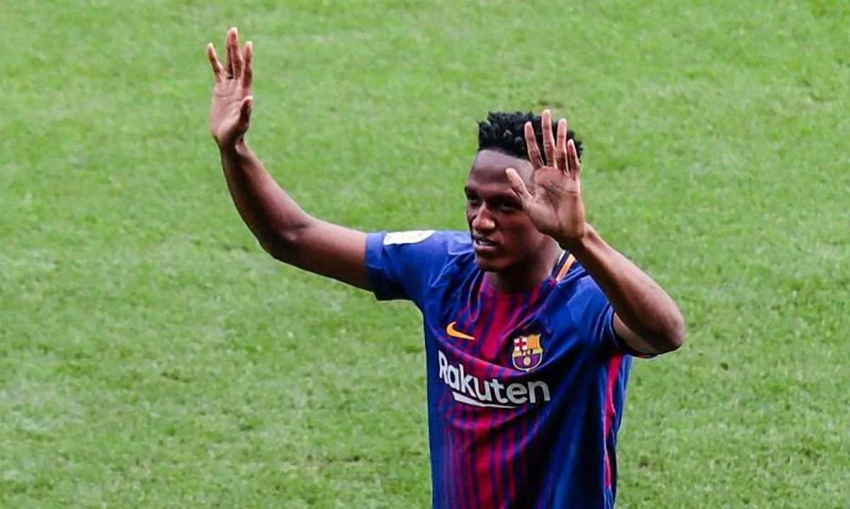 Йерри Мина / фото ФК Барселона