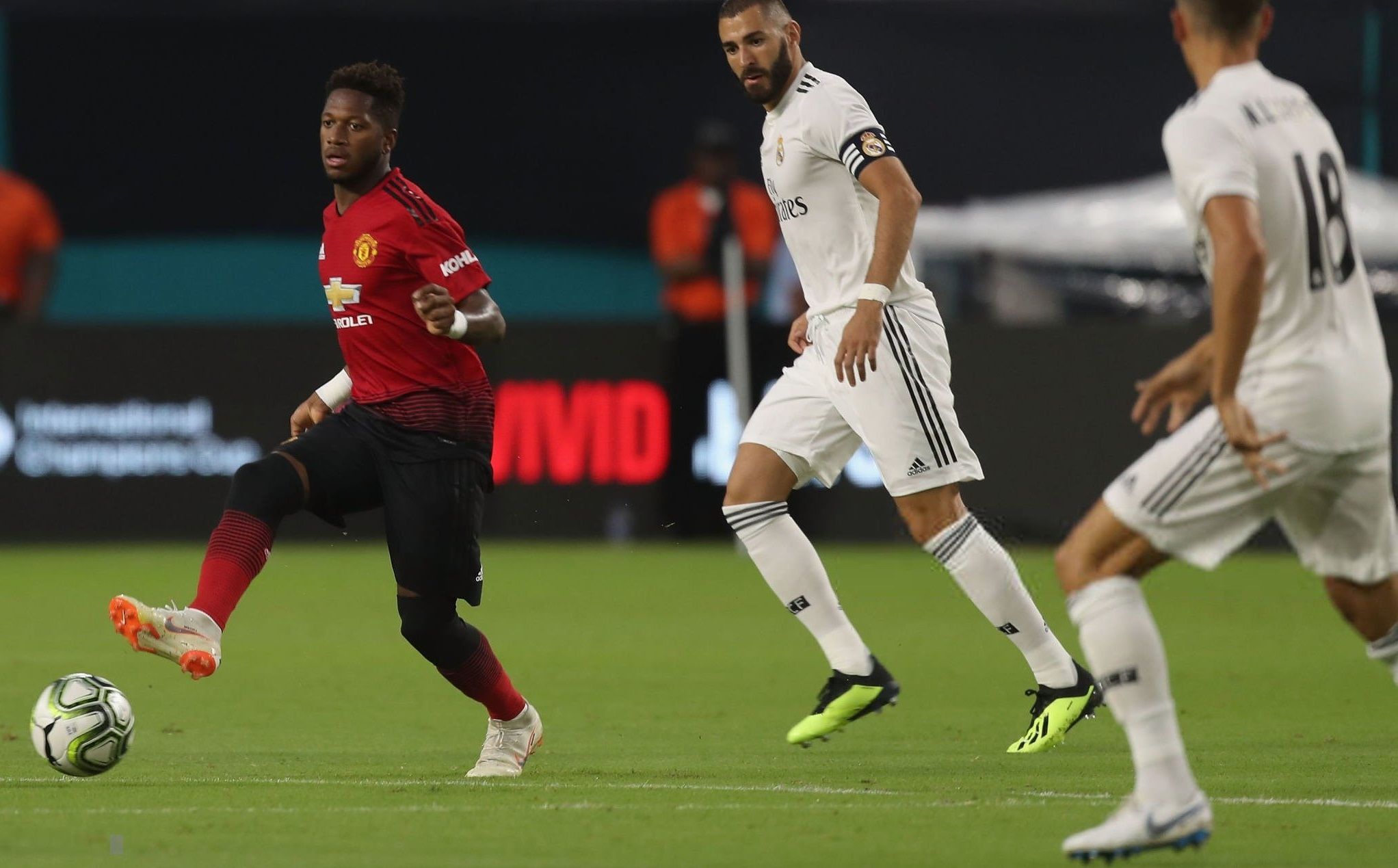 Фред против Реала / Man Utd
