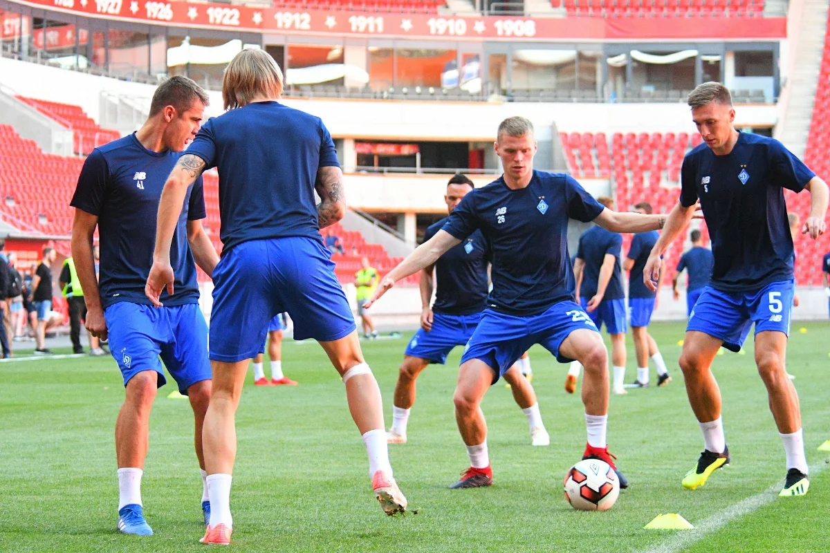 Тренування Динамо / фото: твіттер ФК Динамо