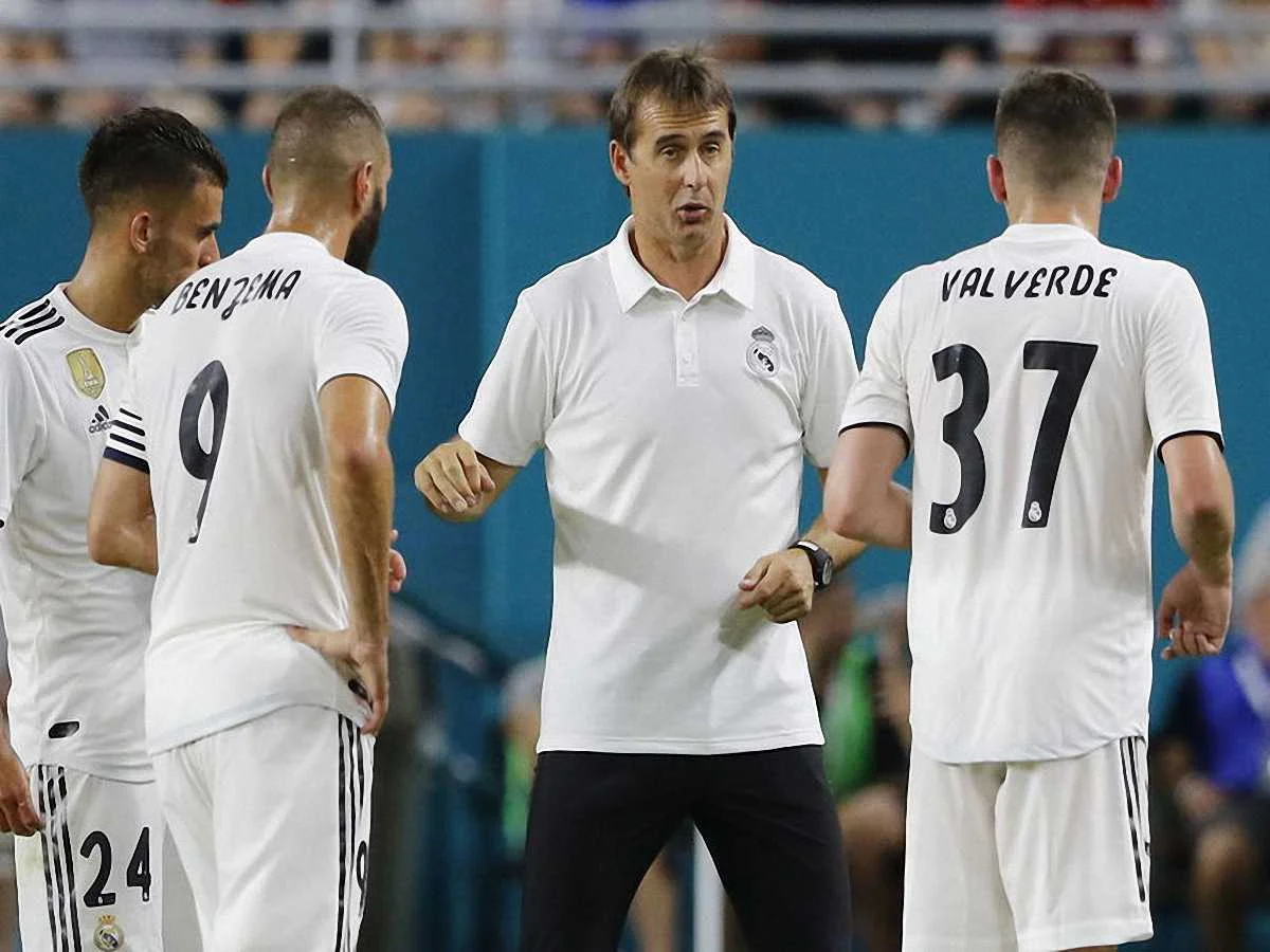 Лопетеги напоминает игрокам Реала Бенитеса / COPE