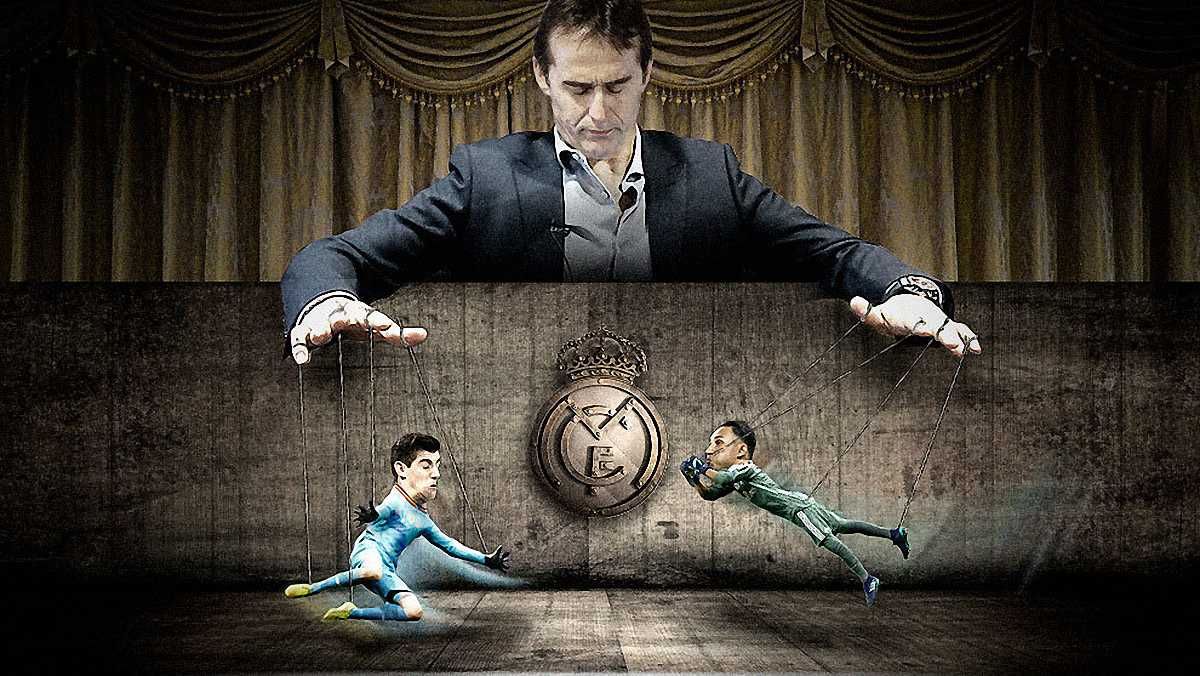 Хулен Лопетеги и его вратари / Marca